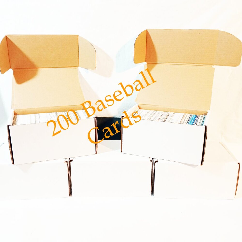 New Baseball Cards Lot Set Box Old